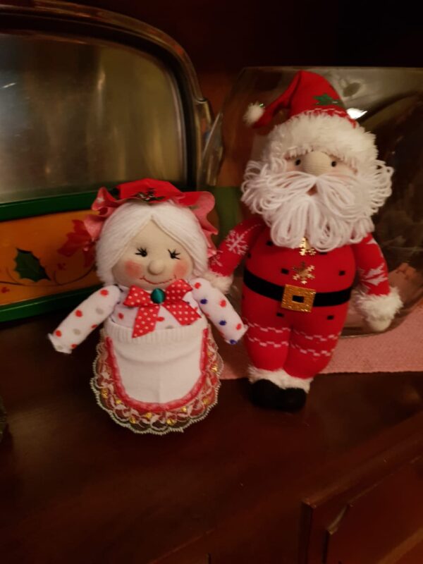 La pareja Claus - Santa y su esposa mama Claus - Imagen 3