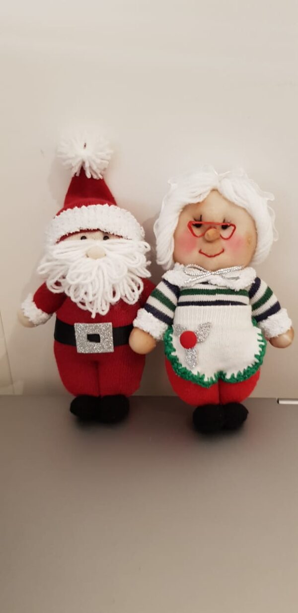 La pareja Claus - Santa y su esposa mama Claus - Imagen 5